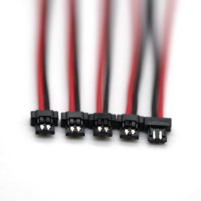 China Electronic Hirose DF52-2P-0.8C to Open Type UL3302 30AWG Electrical Wire Harness Pierce Connector for sale