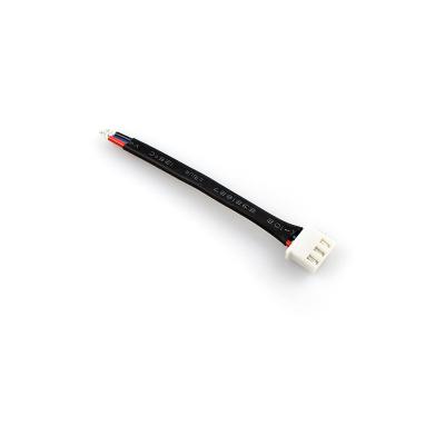 China Customized Jst Xh2.54mm 3pin Electronic Rainbow Cable W/pvc Sheath Terminal Wire Electrical Cable for sale