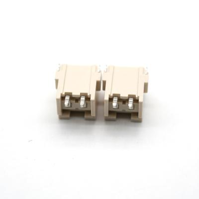 China PCB pH 3.96mm Beige Type 2 Pin Smt Wire -15 To PCB Cable Connector for sale