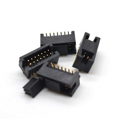 China Wires PH1.27mm 2*7 Pin Box Header Connector Dual Row 2-80 Pin 2*40 SMT Board To Board Female Pin Wire Connectors for sale