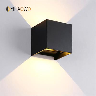 China Zhongshan Modern 6W 7W 12W Corridor Room Through Bedside Art Deco Aluminum Modern Indoor Adjustable Wall Lamp for sale