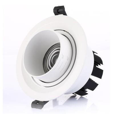 China Modern zhongshan 5W/7W/10W/15W/20W embedded cob downlight led downlight non decorative spotlight 12W downligh for sale