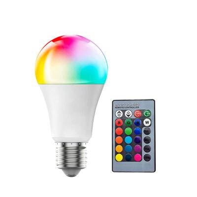 China Zhongshan 10W 15W 20W Indoor Remote Control Smart Bulb Lighting E27 Led RGB Smart Bulb for sale