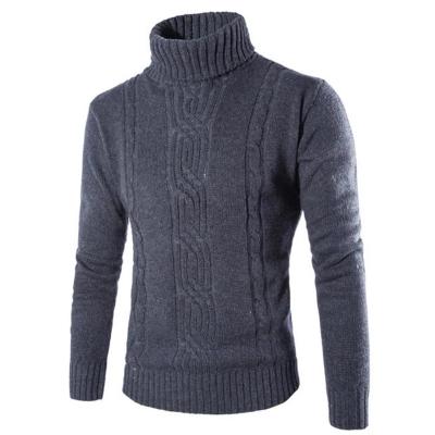 China Covrlge sweater male anti-pilling pullover slim warm solid jacquard lapel top protecting British men-s clothing for sale