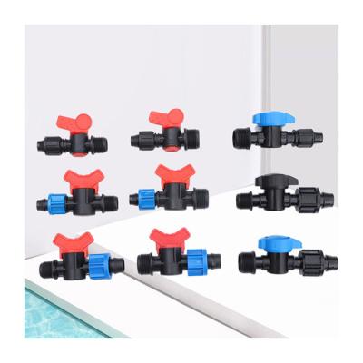 China Agriculture Drip Irrigation Soft Belt Bypass Valve Agricultural Irrigation Drip Irrigation Belt Accessories Wire Lock Nut Bypass Valve for sale