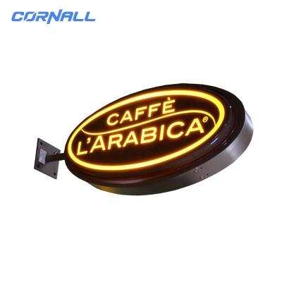 China Outdoor Custom Shopping Mall Store Sign Led Light Display Outdoor Signs For Advertising for sale