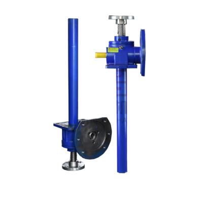 China SPIRAL SPEED SWL100 Auger Lift Trapezoidal Screw Jack Lift QTA/SWL for sale