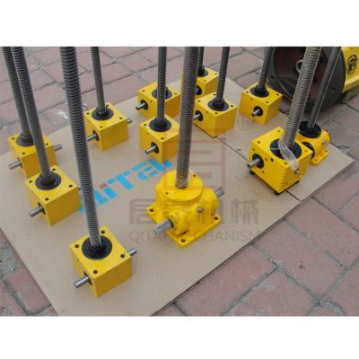 China High quality electric square crank screw jack customized by SPIRAL DESTINATE QTA/SJA for sale