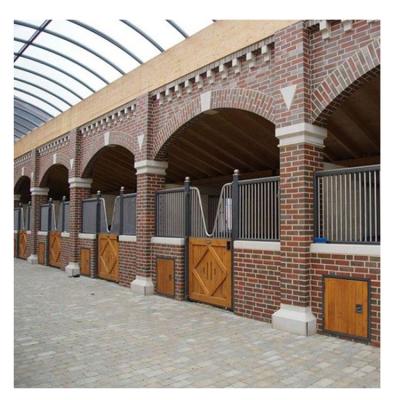 China Other 10 Stall Equine Horse Barn Provides Products Feeding House Partitions Horse Stable for sale