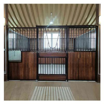 China Horse Farms Europe Best Stable Design Steel Wooden Horse Stable Panels For Sale for sale