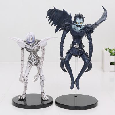 China Death Note PVC Figure Anime Death Note Ryuuku and Rem Character Collection Model Anime Cartoon Toy 2 Styles Death Note for sale