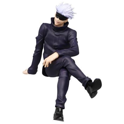 China Newest Cosplay Designs Jujutsu Kaisen Gojo Satoru Anime PVC Figure Toy 13CM for sale