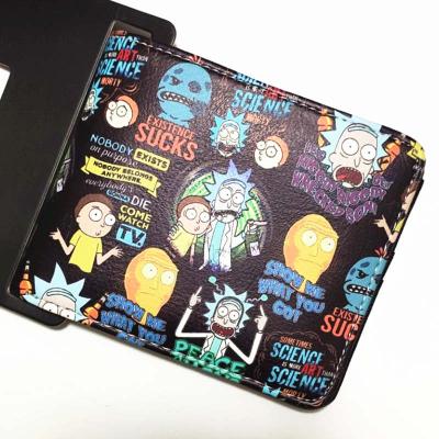 China US Dragon Ball Cartoon Game MHA Movie Wallet D.C. Marvel Purse PVC PU Wallet Waterproof Japan Anime Supplier Wallet for sale