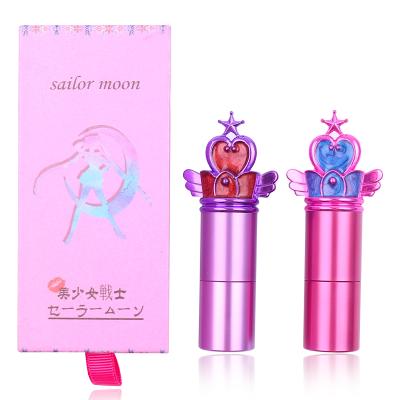 China Velvet 10 Colors Anime Style Waterproof Matte Lip Balm Makeup Lipstick Nourishing Long Lasting Waterproof Smooth Sailor Moon Lipstick for sale