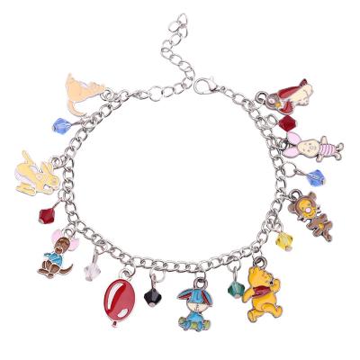 China FASHIONABLE Cartoon Bracelets Patrick Star Interesting Characters Cute Bracelets For Ladies Children Cosplay Jewelry for sale