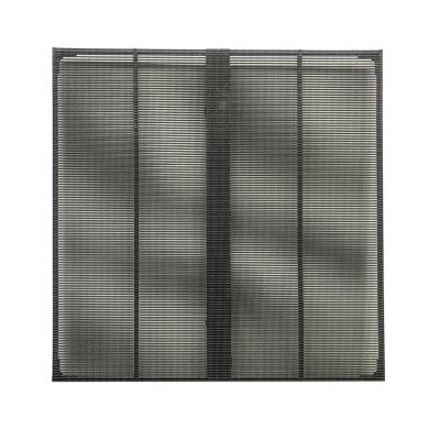 China Factory Wholesale P3.9-7.8 Indoor Movie Display Transparent Mesh Led Screen 1000*1000mm 1000*500mm TSIT3.9- 7.8(20) for sale