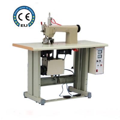 China Customized high quality ultrasonic sealing sewing machine flat/logos/3D embroidery roller flower wheel single pneumatic press single motor for sale