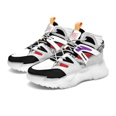 China Custom Soft Bottom Top Selling High Top Sneakers CUSHIONING Tennis Sports Athletic Shoes For Men for sale