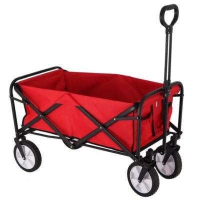 China 260KGS Weight Capacity Portable Steel Iron Metal Camping Beach Wagon for Outdoor Tools for sale