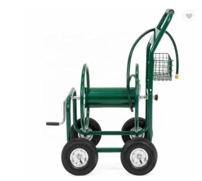 China Planting Yard Tools Heavy Duty 300FT Garden Water Hose Reel Cart with Customized Design for sale