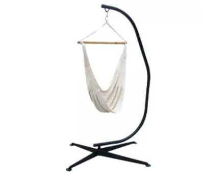 China Swing Outdoor Hanging Hammock Chair with Foldable Stand and 260KGS Weight Capacity for sale