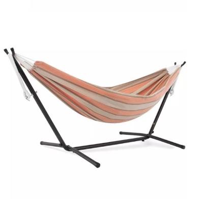 China Outdoor Camping and Garden Furniture Modern Style Foldable Steel Stand for Hammock Chair for sale