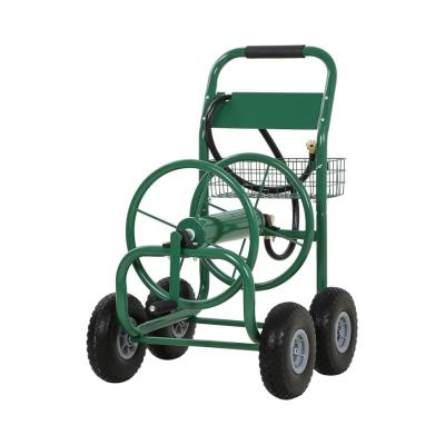 China GOURD Outdoor Yard Water Planting Truck Garden Water Hose Reel Cart for sale