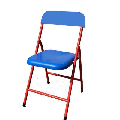 China Folding Childrens Desk And Chair Set Easy Maintenance With Metal Frame for sale