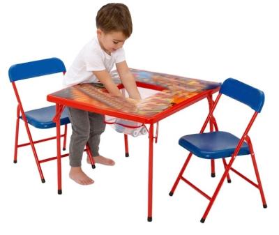 China Modern Foldable Preschool Table And Chairs Corrosion Proof For Long Lasting Use for sale