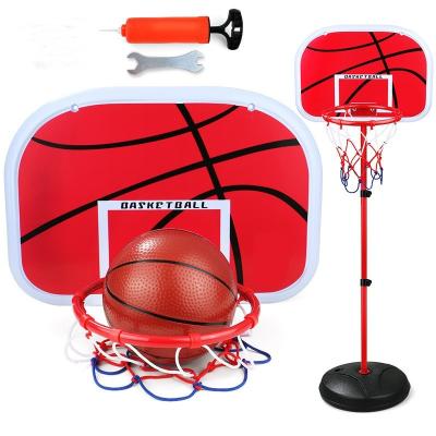 China Children's Iron Frame Basketball Hoop Toy for Indoor and Outdoor Shooting Activities for sale