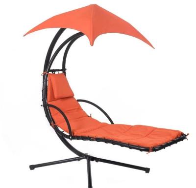 China 21.5kg Outdoor Lounge Chair With An Umbrella For Outdoor Activities for sale