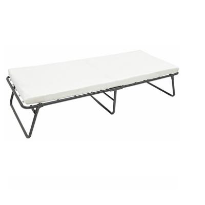 China Transformable and Convenient Metal Folding Bed Cot with Mattress in Soft Bed Style for sale