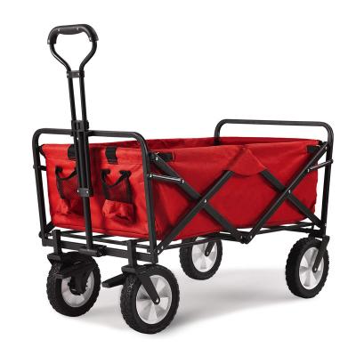 China Heavy Duty Hand Cart Folding Shopping Wagon Cart for Tools for sale