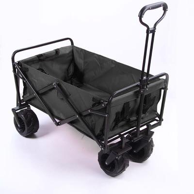 China 86*46*85 Afmeting Buiten Tuin Utility Wagon Winkelwagen Hand Truck met ijzeren materiaal Te koop