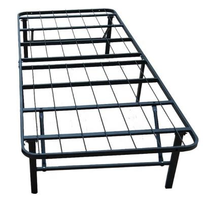 China Storage Affordability Iron Metal Folding Bed for Adult Guest in Modern Design for sale