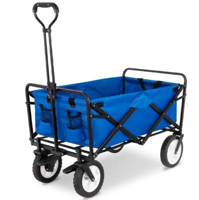 China Advantages Perfect Service Outdoor Portable 4-Wheel Steel Folding Hand Cart for Tools for sale