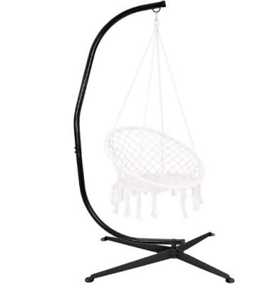 China Modern  Single Chair Hammock Stand For Metal Hanging Hammock Swing Chair 21.5kg for sale