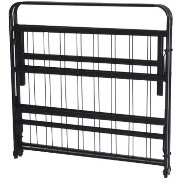 China Home Furniture Modern Space Saving Platform Bedroom Folding Metal Bed Frame for sale