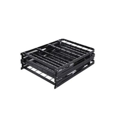 China Living Room Bedroom Furniture Full Size Foldable Metal Platform Smart Base Bed Frame for sale