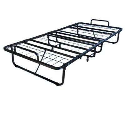 China Modern Design Metal Rollaway Cot Size Bed Frame for Home or Hotel Bedroom Furniture Set for sale