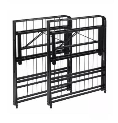 China Bedroom Furniture Disassembled Metal Bed for Modern Luxury Folding Queen Bed Frame for sale