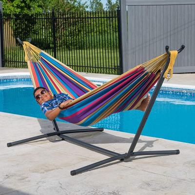 Chine Généraux Hammock de plage Monture pour meubles extérieurs Hammock en toile avec support pour extérieur à vendre