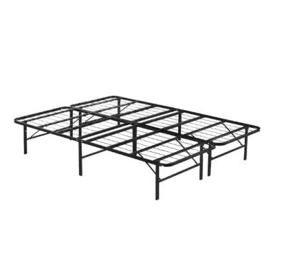 China Mail Packing Y Black Steel Folding Bed Bases for Double Beds Hassle-Free Shipping for sale