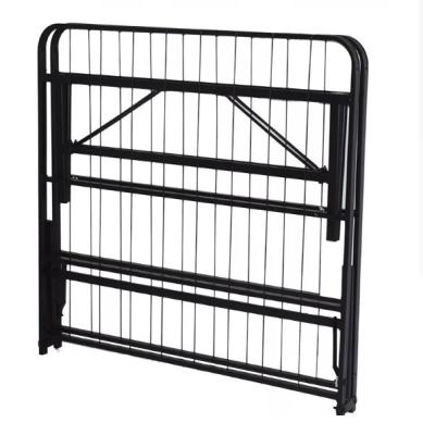 China Metal Modern Bed Frame For Customer's Request Easy Storage For Bedroom Apartment for sale