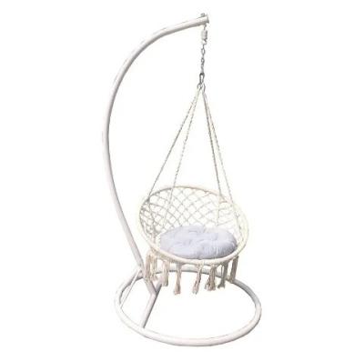 China Toddlers And Adults Fringes Patio Swings Hammock Swing Chair With Customized Color for sale