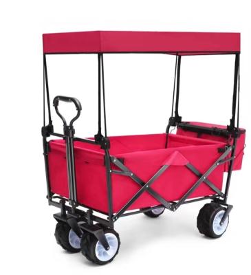 China Weather Resistant Outdoor Wagon Cart 260KGS Capacity Outdoor Utility Wagon for sale