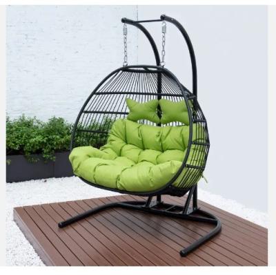 China Relaxing Hammock Swing Chair in Customized Color with Iron Tube Frame and Hardware Package for sale