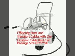 Efficiently Store and Transport Cables with Our Outdoor Cable Reel Cart Package Size 65*57*98