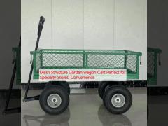 Mesh Structure Garden wagon Cart Perfect for Specialty Stores‘ Convenience