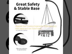 Upgrade Your Outdoor Experience Wide Hammock With Stand and Iron Tube Frame